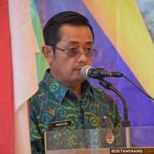 Kepala Dinas Lingkungan Hidup (DLH) Kota Padang, Mairizon di Padang, Rabu (22/1/2020). Foto: Humas Kota Padang