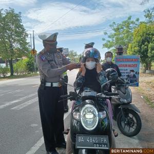 Padang Pariaman, Satlantas Gelar Operasi Keselamatan Singgalang 2022