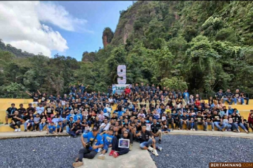  Penari Lintas Community Peringati Hari Jadi Yang Ke 9 Di Geopark Lembah Harau