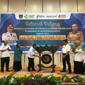  Pemko Payakumbuh Luncurkan Program Integrasi Layanan Primer di Seluruh UPT Puskesmas