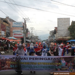  Peringati Hari Disabilitas Internasional 2024,MKKS SLB Payakumbuh Gelar Pawai Alegoris