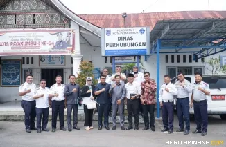 Komisi C DPRD Kota Payakumbuh melakukan kunjungan kerja ke Dinas Perhubungan (Dishub) di Bulakan Balai Kandi, Senin (10/02/2025).