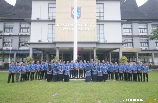 Apel terakhirnya Pj Wako Suprayitno di hadapan Aparatur Sipil Negara (ASN) dilingkup Pemerintah Kota Payakumbuh, Senin pagi (17/2/2025).