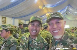 Wakil Gubernur Sumatera Barat (Wagub Sumbar), Vasko Ruseimy bergabung dengan Gubernur Mahyeldi di Magelang.Foto: Biro Adpim Sumbar