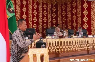 Rapat Paripurna DPRD Kota Payakumbuh, Kamis (10/04/2025).