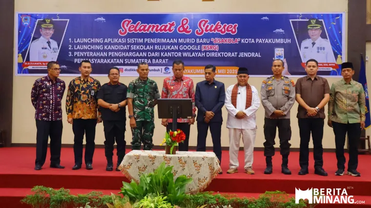 acara peluncuran yang digelar di Aula Ngalau Indah Lantai 3 Balai Kota Payakumbuh, Jumat (16/05/2025).