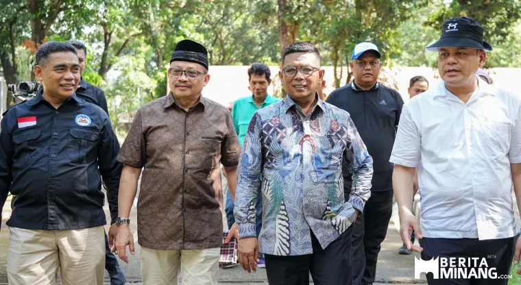 Periasman Effendi Ketua Umum Bakor Paliko, Ady Sasmita pendiri Laras Satwa Group, Gubernur Banten Andra Soni, AKBP Risben Lisay Dt. Palito Malano dari Korlantas Polri (f/Polantas Mabes Polri)