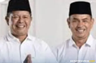 Pasangan Welly Suhery, ST dan Parulian yang akan dilantik sebagai Bupati dan Wakil Bupati Pasaman. Foto: Doc.