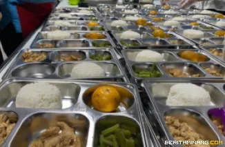 Ilustrasi Makan Bergizi Gratis (MBG) siap dihidangkan. Foto: Dok.
