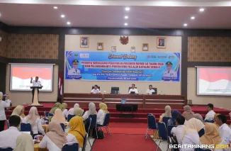 Sosialisasi Peraturan Presiden (Perpres) Nomor 46 Tahun 2025 dan Implementasi E-Purchasing melalui Katalog Elektronik Versi 6, yang digelar di Aula Ngalau Indah, Lantai 3 Balai Kota Payakumbuh, Rabu (16/7/2025).