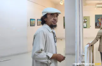 Ferdian Ondira Asa, S.Pd, M.Sn., dosen Prodi Seni Rupa FBS Universitas Negeri Padang. Foto dokumentasi MR.