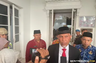 Gubernur Sumatera Barat (Sumbar), Mahyeldi Ansharullah di Padang, Sabtu (16/8/2025). Foto: Adpim Sumbar