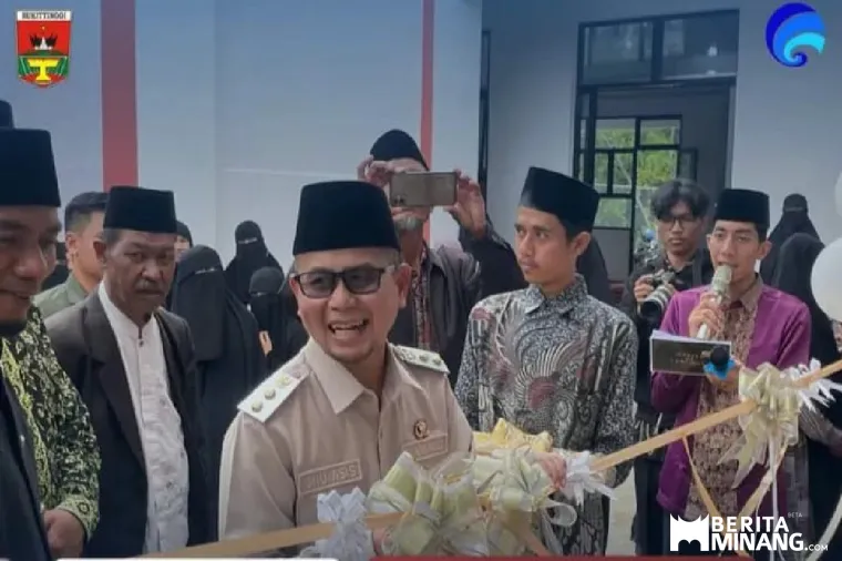 Wawako Bukittinggi Ibnu Asis resmikan ma'had pondok Tahfidzul Qur'an Ibnu Katsir,Kamis, (4/9).