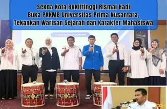 Dibuka Sekdako Risma Hadi, UPN Bukittinggi Gelar Pengenalan Kehidupan Kampus bagi Mahasiswa Baru