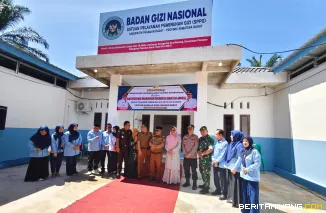 Program Makan Bergizi Gratis (MBG) resmi mulai berjalan di Kabupaten Pasaman Barat pada Senin (8/9/2025). Foto : d