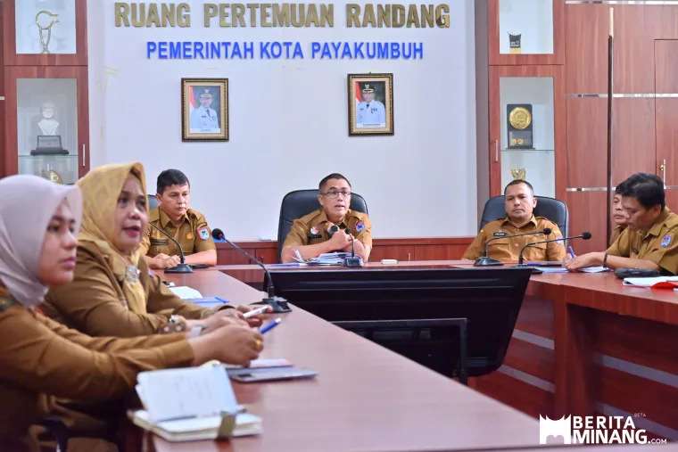 Pemko Payakumbuh Bentuk Satgas Percepatan Pemulihan Blok Barat Pasar Pasca Kebakaran