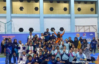Payakumbuh Pertahankan Gelar Juara Umum Kejurprov Gymnastics Sumbar 2025
