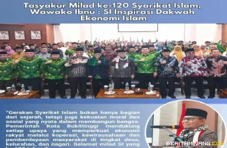Wakil Walikota Bukittinggi, Ibnu Asis Buka Kegiatan Tasyakur Milad ke-120 Syarikat Islam