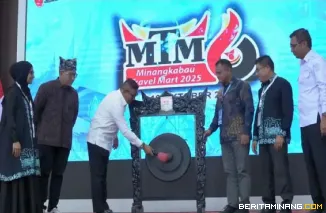 Wako Bukittinggi membuka MTM ke 6 tahun 2025 di Balairung Rumah Dinas Wako, Rabu (8/10)