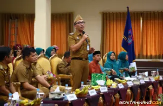 Wako Zulmaeta Dukung Penuh Kelurahan Koto Tangah Pada Ajang Tingkat Nasional