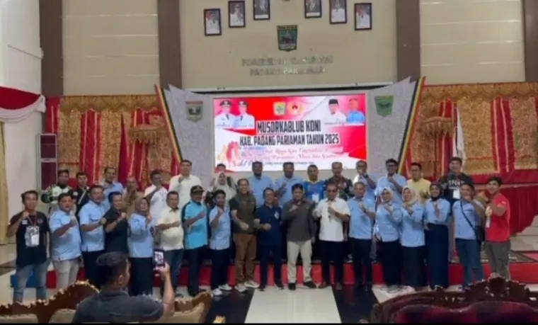 Asmadi Terpilih Jadi Ketua KONI Padang Pariaman, Dukungan Total Porprov 2026