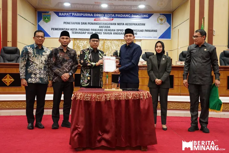 DPRD dan Pemko Padang Panjang Sepakati KUA-PPAS 2026: Sinergi Kuat Demi Keberlanjutan Pembangunan