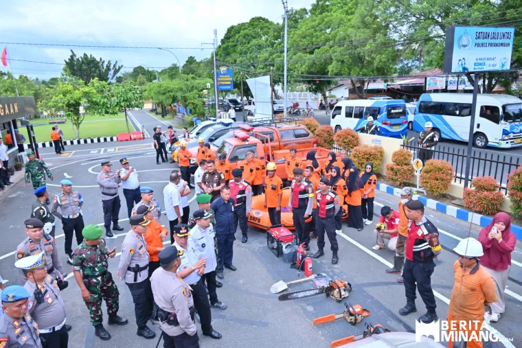Perkuat Koordinasi Lintas Sektor Pemko Payakumbuh Gelar Apel Kesiapan Tanggap Darurat Bencana