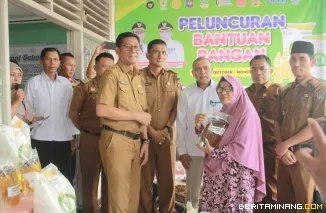 7.099 Keluarga di Payakumbuh Terima Bantuan Beras dan Minyak Goreng