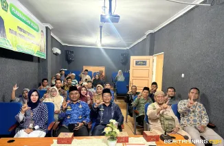 Kegiatan DPK bekerjasama dengan Kankemenag Kota Padang Panjang gelar Sosialisasi Pendataan dan Validasi Perpustakaan Masjid/Musala di Ruang Audio Visual Perpustakaan Daerah, Kamis (23/10/2025)  Foto:Kominfo Padang Panjang
