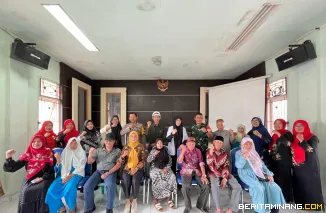 Suasana peluncuran Sekolah Lanjut Usia Sekapur Sirih, bertempat di aula Kantor Lurah Koto Panjang, Kecamatan Padang Panjang Timur setempat, Rabu (22/10/2025). Foto: Kominfo Padang Panjang