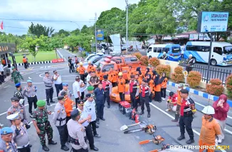 Perkuat Koordinasi Lintas Sektor Pemko Payakumbuh Gelar Apel Kesiapan Tanggap Darurat Bencana