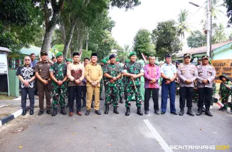 Wako Zulmaeta Sambut Kepulangan Satgas Pamtas RI - Papua Nugini Batalyon Infanteri 131/Braja Sakti