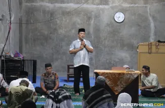 Kapolres Pasaman Barat AKBP Agung Tribawanto, S.Ik, menggelar kegiatan Safari Ramadan di Masjid Nurul Ikhlas yang terletak di Jorong Sungai Paku, Nagari Ampek Koto, Kecamatan Kinali, Kabupaten Pasaman Barat, Selasa (3/3/2026).