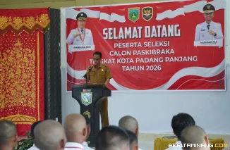 254 Pelajar Berebut Kursi Paskibraka 2026, Wako Hendri Arnis Pastikan Seleksi Tanpa Titipan