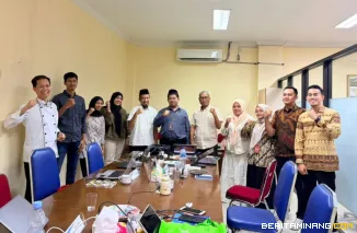 UNP melalui UPT Halal Center ketika menyelenggarakan Pelatihan Penyelia Halal Angkatan ke-2 pada Rabu-Kamis (4-5/2/2026). Foto: Humas UNP
