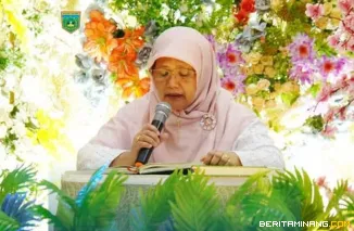 Suasana Musabaqah Tilawatil Qur'an (MTQ) Lansia V di Masjid Nurul Amri, Kelurahan Balai Balai, Kecamatan Padang Panjang Barat (PPB). Foto: Kominfo Padang Panjang