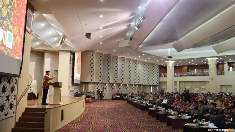 Suasana lain kegiatan Gubernur Mahyeldi di acara Diaspora Minang.