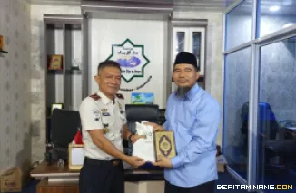 Jajaki Kerja Sama Pembinaan Keagamaan, Karutan Padang Panjang Kunjungi Yayasan Dar El-Iman