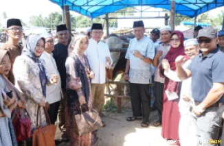 Pemko Payakumbuh Sembelih Hewan Kurban Banmas Presiden di Kelurahan Ompang Tanah Sirah