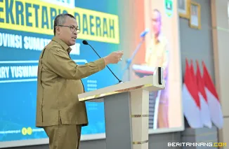 Sekdaprov Sumbar Tegaskan Birokrasi Harus Berdampak Nyata ke Masyarakat