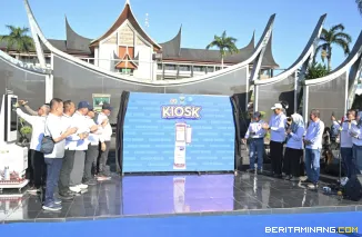 Soft Opening SAMSAT KIOSK Jadi Tonggak Transformasi Digital Pelayanan Pajak  Sumbar