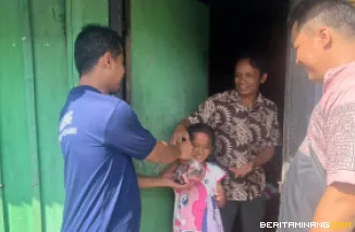 WBP Rutan Padang Panjang Berbagi Daging Kurban untuk Warga Sekitar