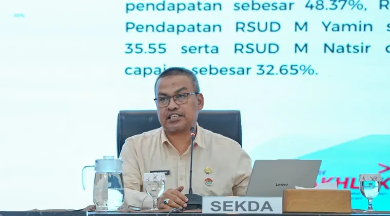 Sekretaris Daerah (Sekda) Provinsi Sumbar, Arry Yuswandi.