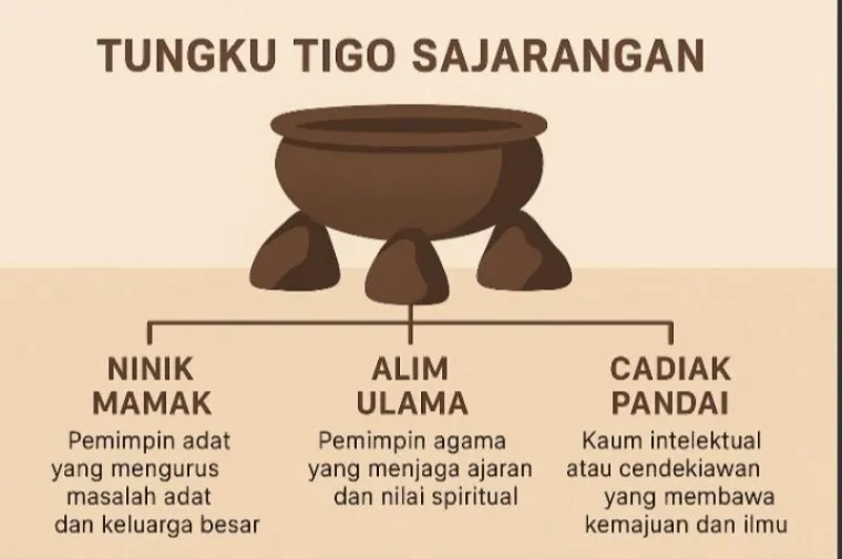 Ilustrasi Mengenal Tungku Tigo Sajarangan