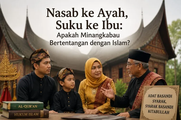 Ilustrasi Nasab ke Ayah, Suku ke Ibu: Apakah Minangkabau Bertentangan dengan Islam?