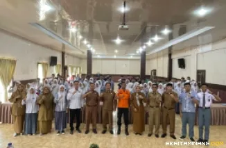 150 Pelajar di Payakumbuh Dibekali Keterampilan Siaga Bencana Sejak Dini