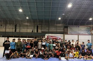 Baru Dibentuk, Pengurus OSIP PPMINI adakan Turnamen Futsal Antar Santri
