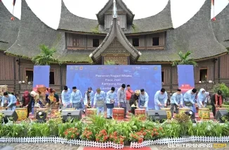 Festival Minangkabau 2026 Dibuka Gubernur Sumbar di Istano Basa Pagaruyung