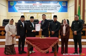 Paripurna DPRD Padang Panjang Setujui Perda Pertanggungjawaban Pelaksanaan APBD 2025