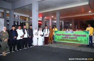 Pawai Obor Warnai Kemeriahan Peringatan Tahun Baru Islam 1 Muharram 1448 Hijriah di Kota Payakumbuh